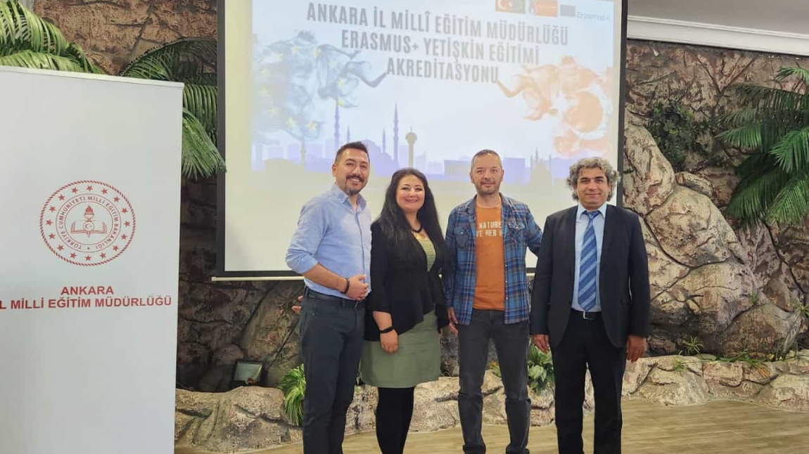 Ankara İl Milli Eğitim Müdürlüğü Erasmus+ Yetişkin Eğitimi Akreditasyonu Toplantısı
